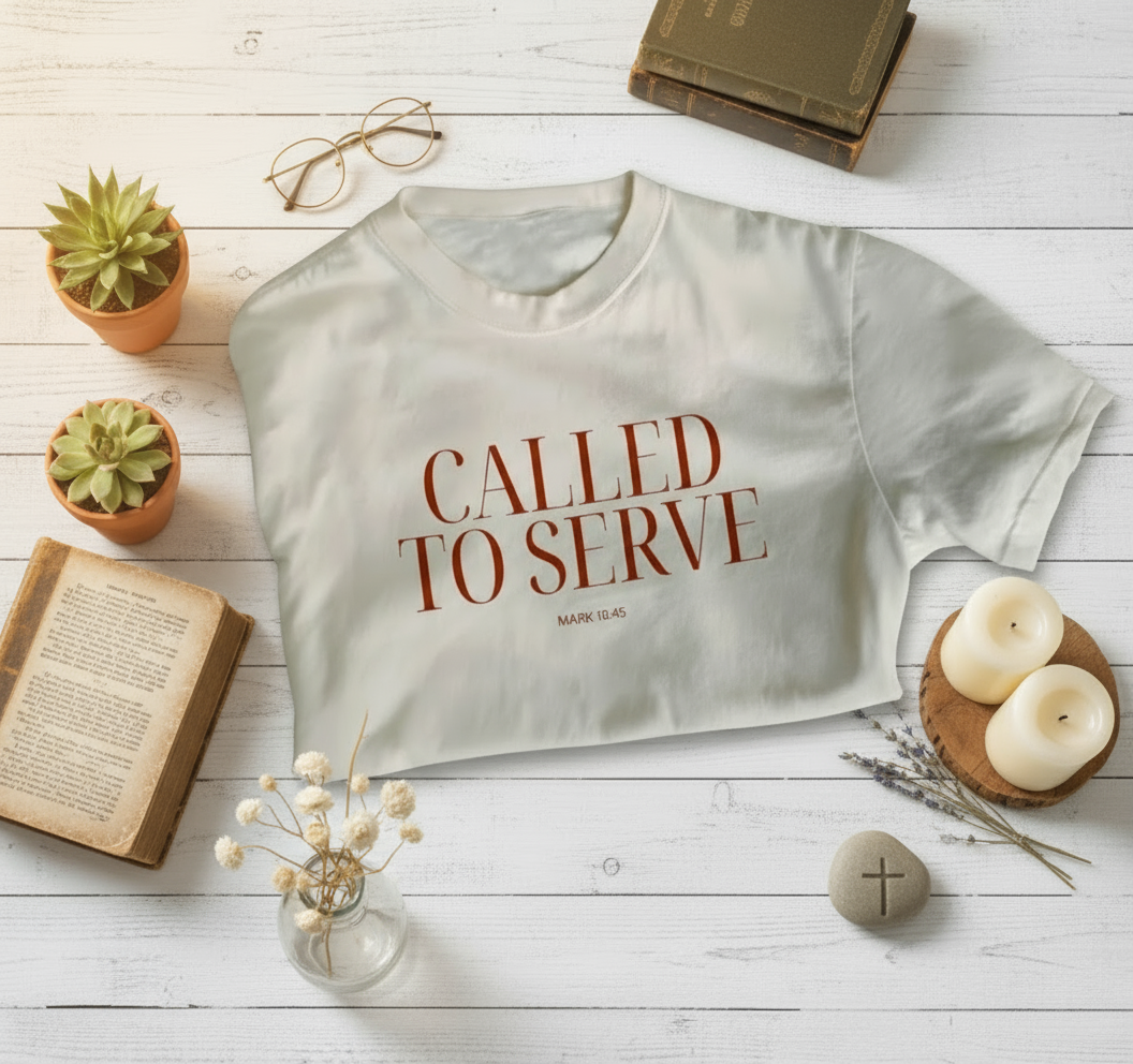 Called To Serve Mark 10:45 T - Shirt