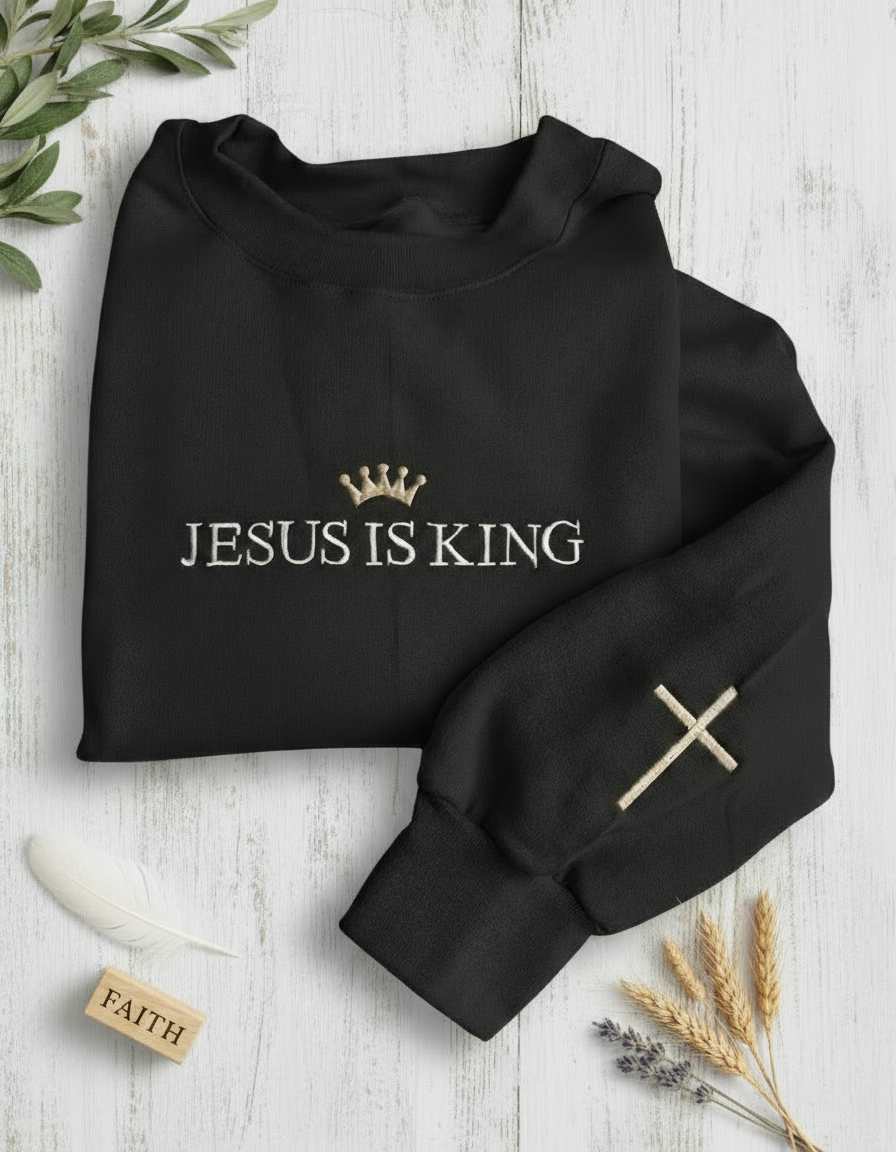 Jesus is King Sweater