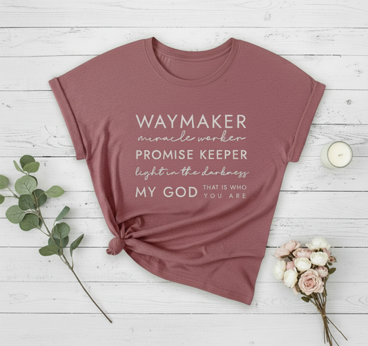 Waymaker, Miracle, Worker T - Shirt