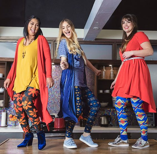 LulaRoe OS Bulk Leggings 10 Pack Mixed