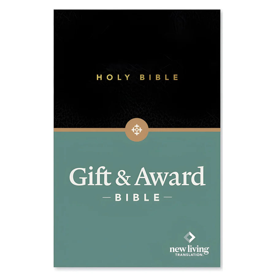 NLT Black Imitation Leather Gift & Award Bible