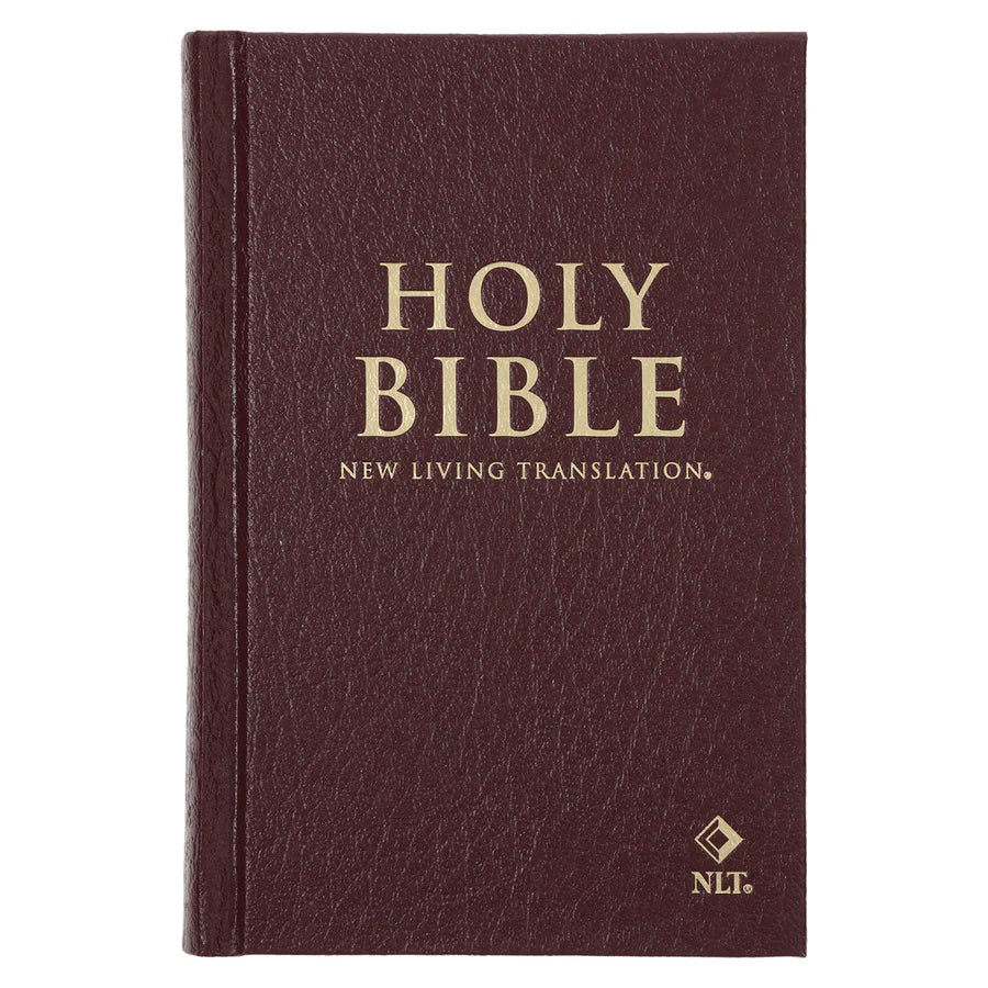 NLT Compact Bible Burgundy Hardcover