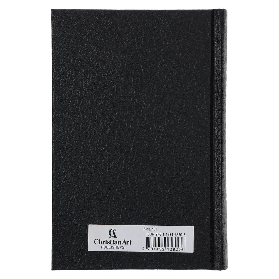 NLT Compact Bible Black Hardcover
