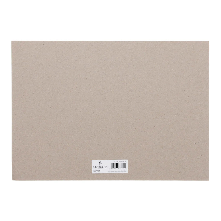 A4 Weekly Desk Planner - Jesus Is the Way, the Truth and the Life