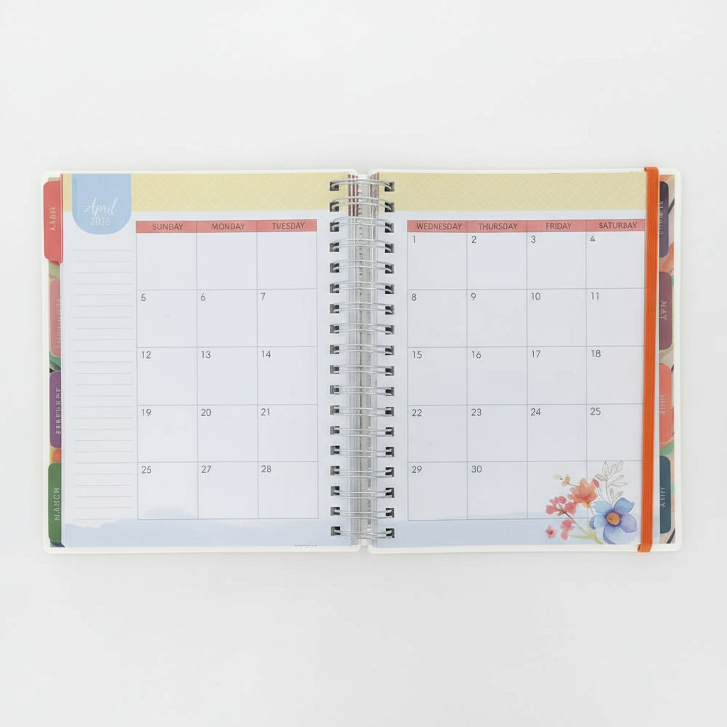 2026 Diary - 18-Month Planner for Women - Blessed Is the One - Wirebound