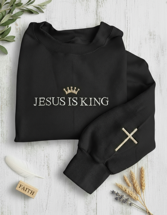 Jesus is King Sweater