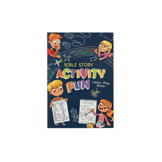 Bible Story Activity Fun - Learn, Play, Grow (Paperback)