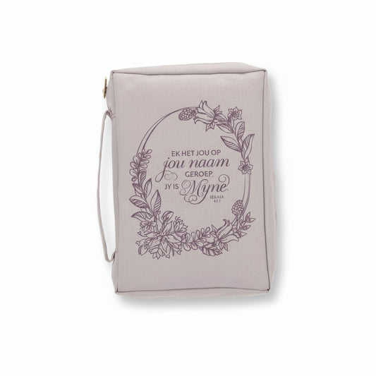 Ek Het Jou op Jou Naam Geroep Jy Is Myne Afrikaans Polyester Bible Bag