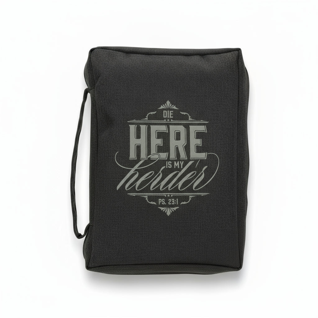 Die Here Is My Herder Afrikaans Polyester Bible Bag