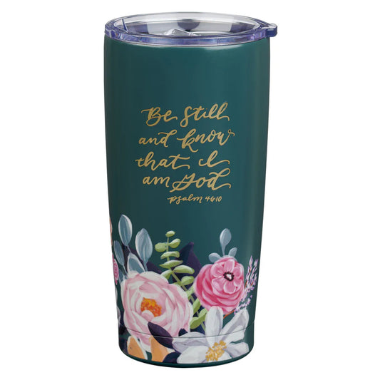 Be Still and Know That I Am God Stainless Steel Travel Mug