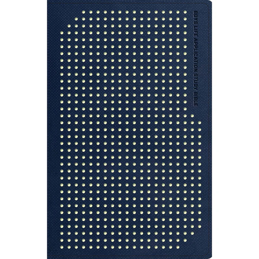 NLT Boys Life Application Study Bible, Indexed, TuTone, Blue / Neon / Glow (Imitation Leather)