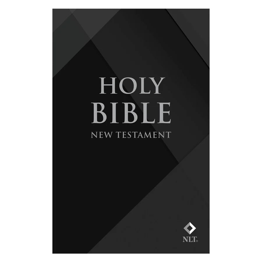 NLT Black Paperback Outreach New Testament Bible