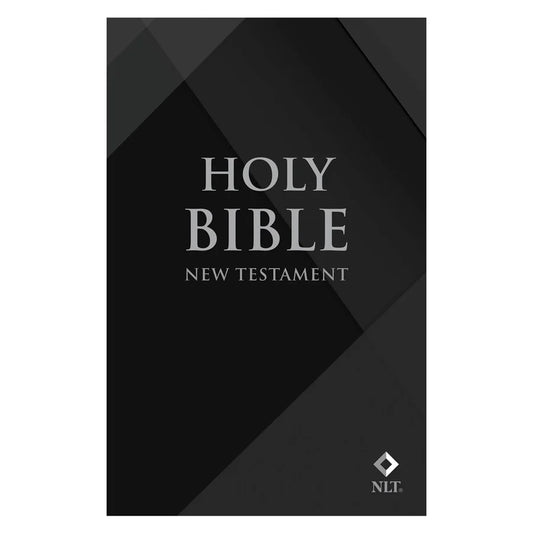 NLT Black Paperback Outreach New Testament Bible