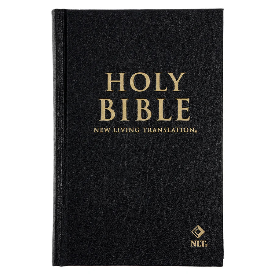 NLT Compact Bible Black Hardcover