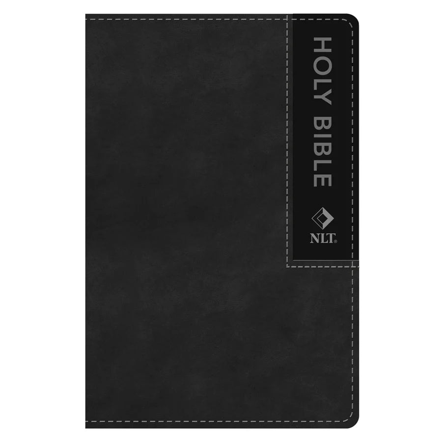 NLT Black Faux Leather Standard Bible