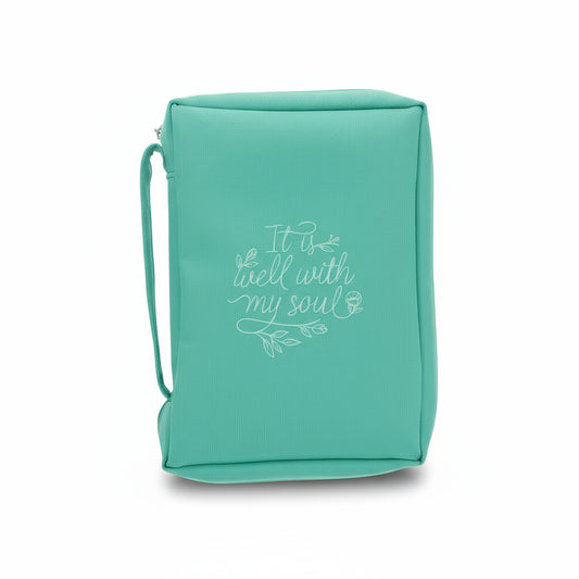 It Is Well with My Soul Polyester Bible Bag