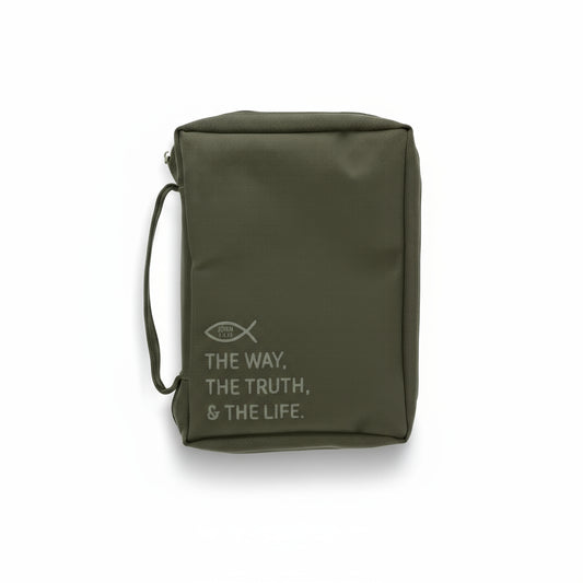 The Way, the Truth and the Life Polyester Bible Bag