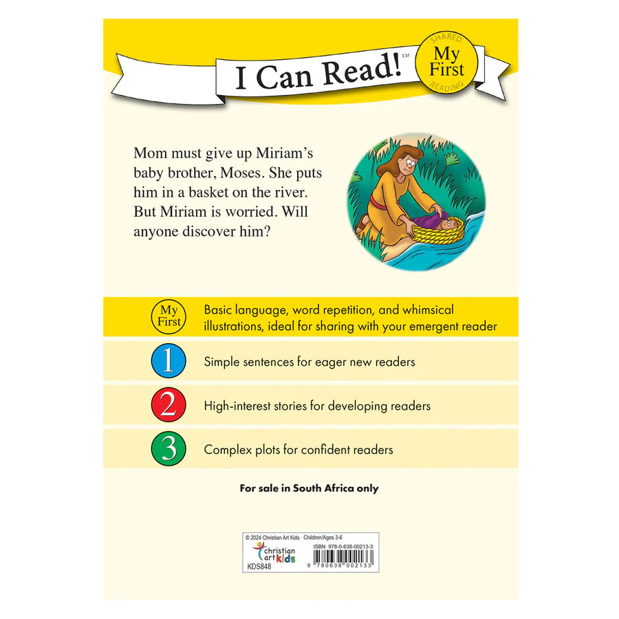 Baby Moses and the Princess I Can Read! (Paperback)