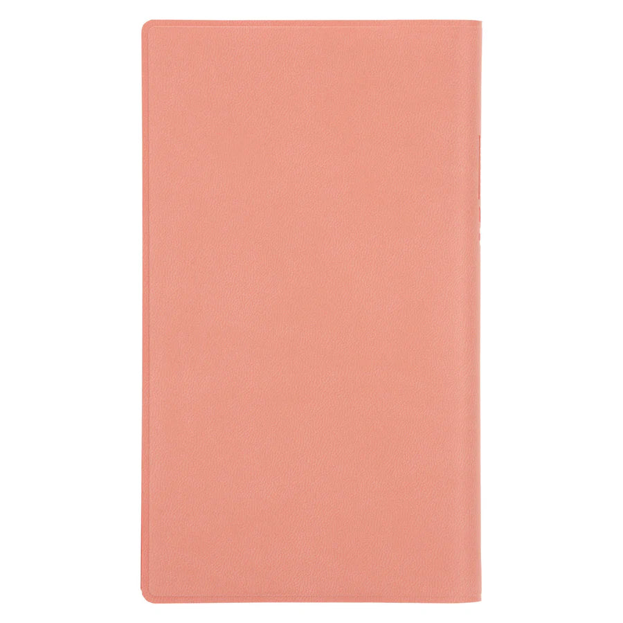 2026 Diary - 18-Month Planner and Notebook - Coral - Imitation Leather