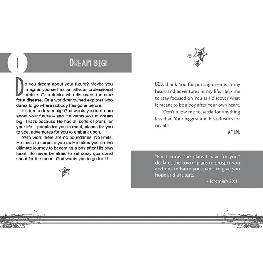 A Boy After God's Own Heart Action Devotional (Paperback)