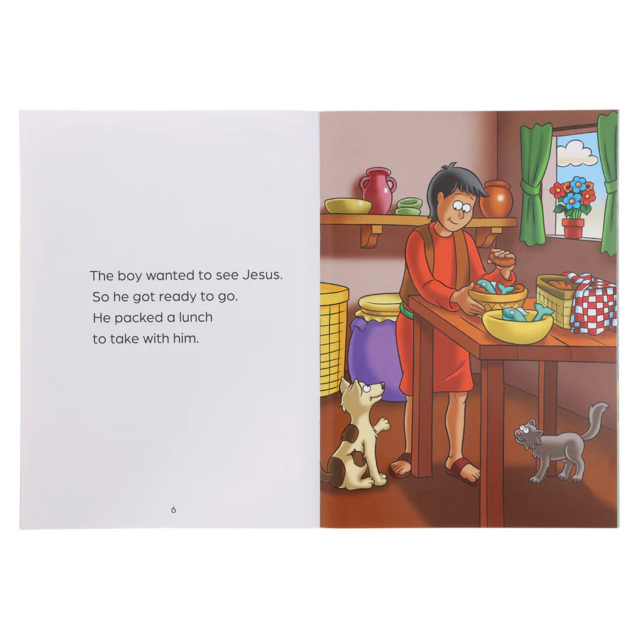 Jesus Feeds the People - I Can Read! (Paperback)