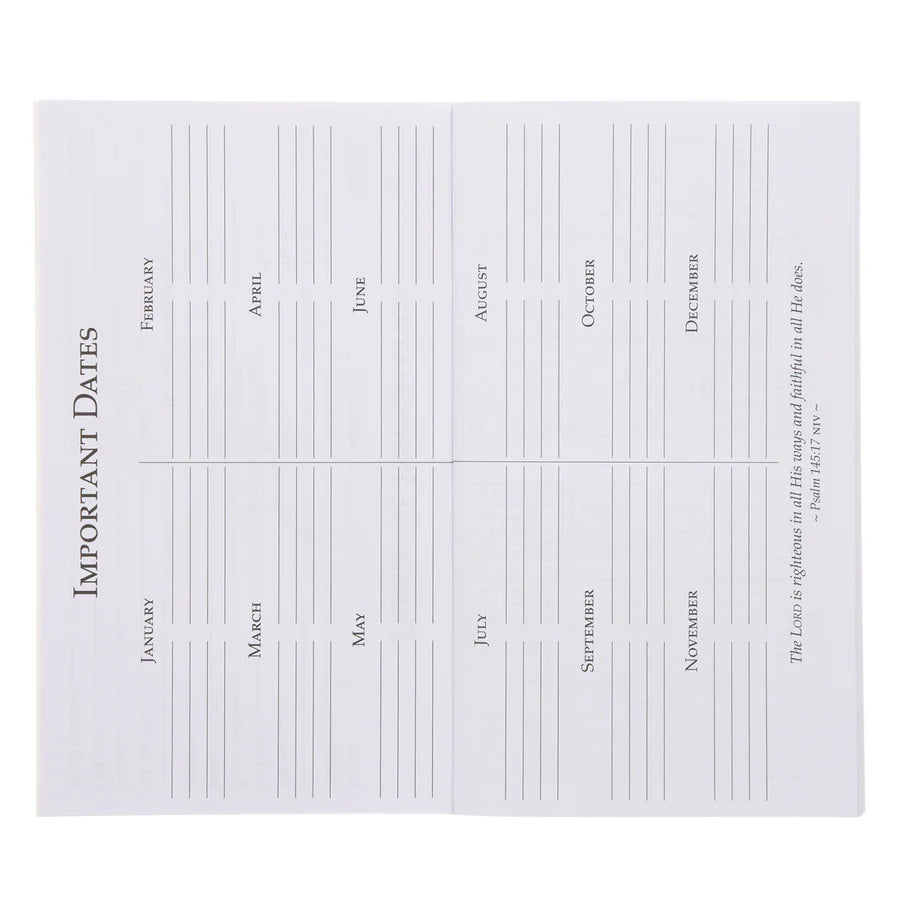 2026 Diary - Daily Planner - Be Still and Know